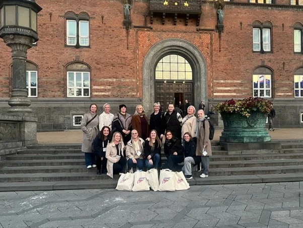 Mynd 1. Framman fyri ráðhúsinum í Keypmannahavn